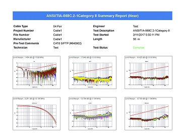 Cable Test Reports